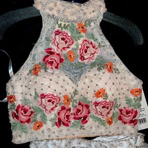 Crews Bridal size 8 2 piece prom dress never worn. NWT